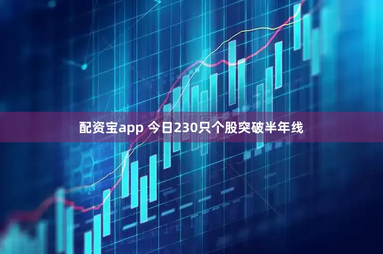 配资宝app 今日230只个股突破半年线